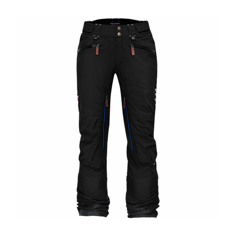 Zermatt Stripe Pant Black